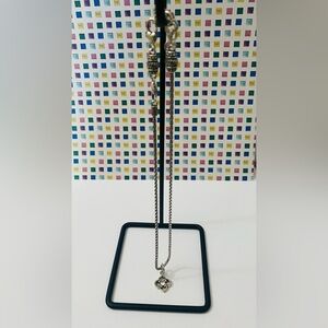 Brighton Silver Pendant Necklace - Silver Tone